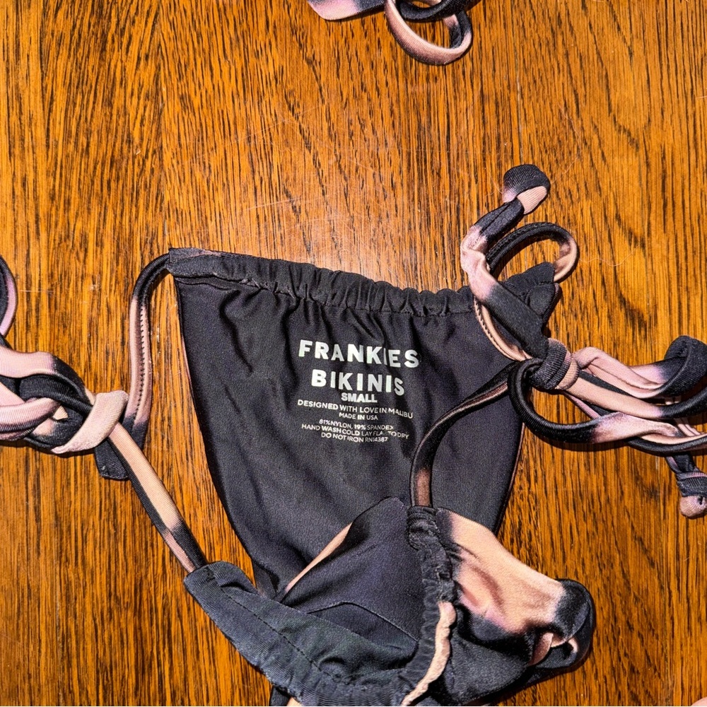 Frankies Bikinis & Alo Tia Satin String Bikini - Picture 6 of 6